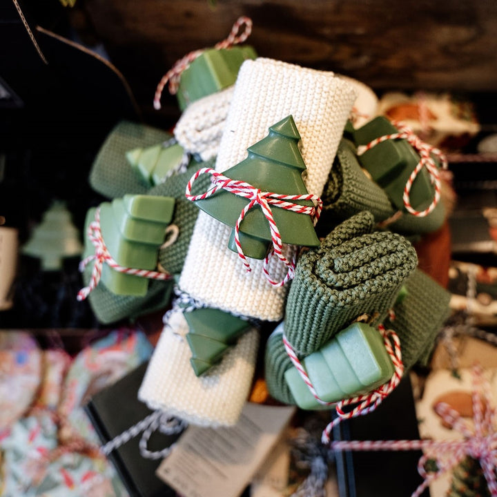 christmas tree soap