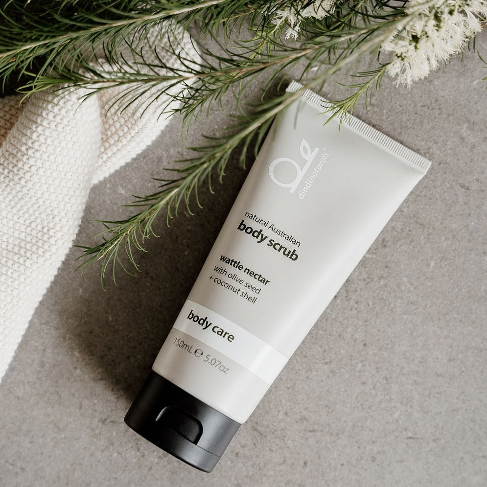 body scrub wattle nectar 150ml