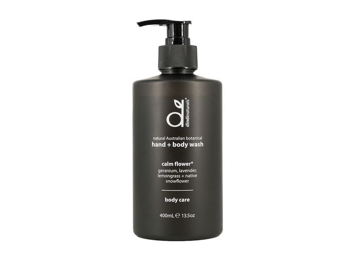botanical hand + body wash calm flower 400ml