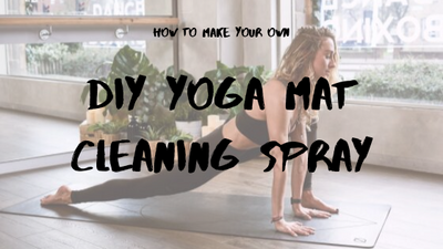 How to make your own DIY yoga mat cleaning spray!
