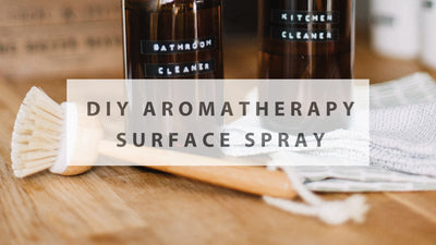 DIY aromatherapy surface spray