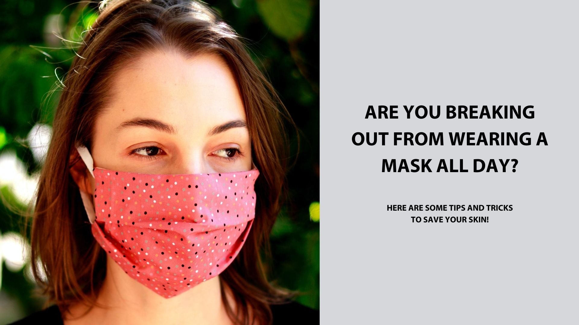 are you suffering from mask related breakouts? – dindinaturals.com.au