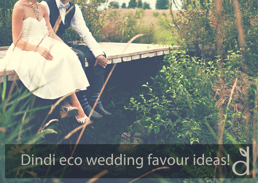 dindi eco wedding green wedding favours