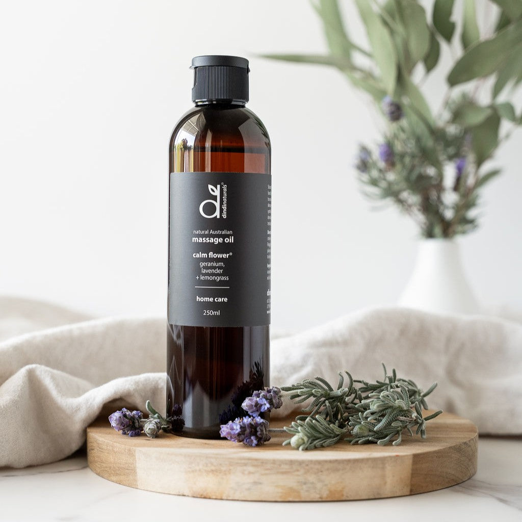 massage oil calm flower 250ml