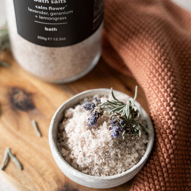bath salts calm flower 350g