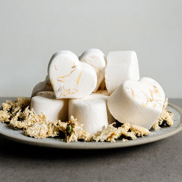 bath bomb hearts