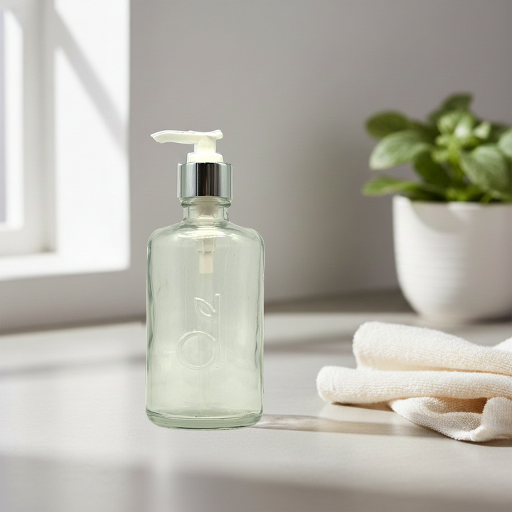 dindi D glass bottle