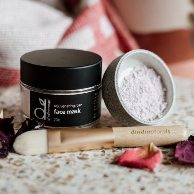 Illustration of Natural Nourishing Skincare Products For Face