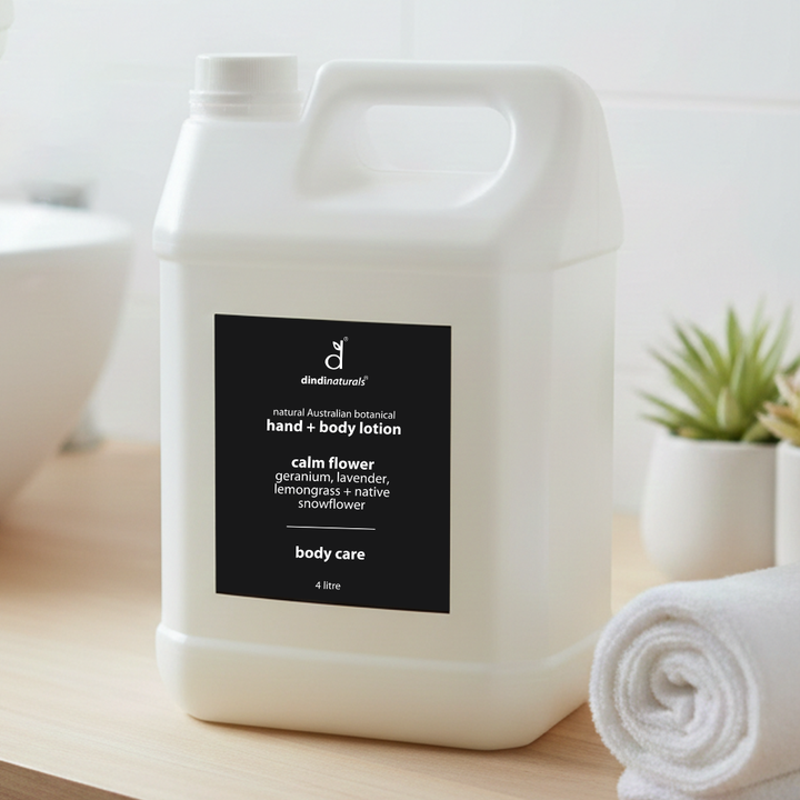 hand + body lotion calm flower 4 litre