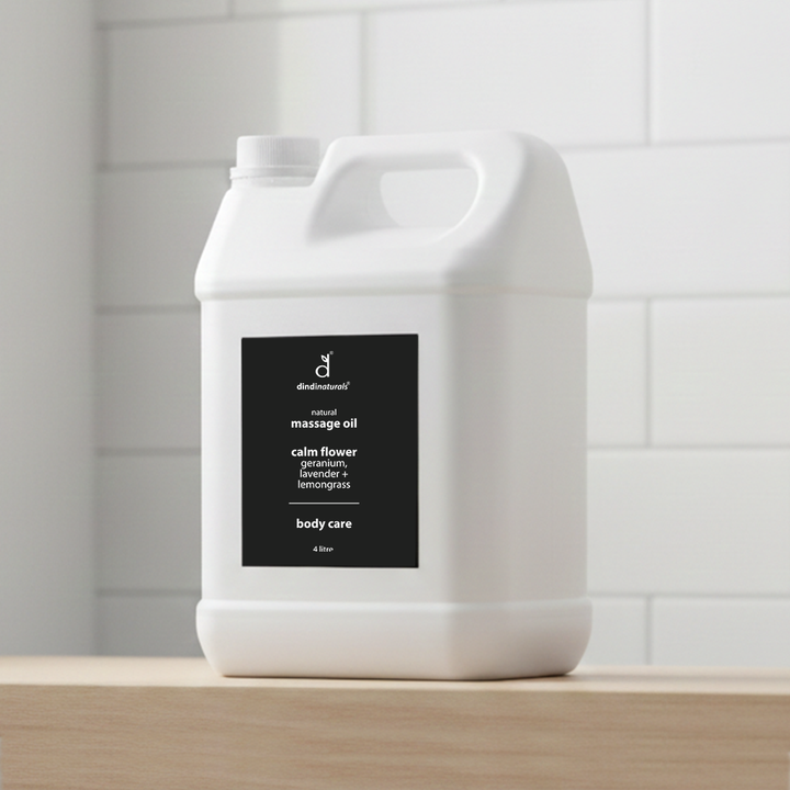 massage oil calm flower 4 litre