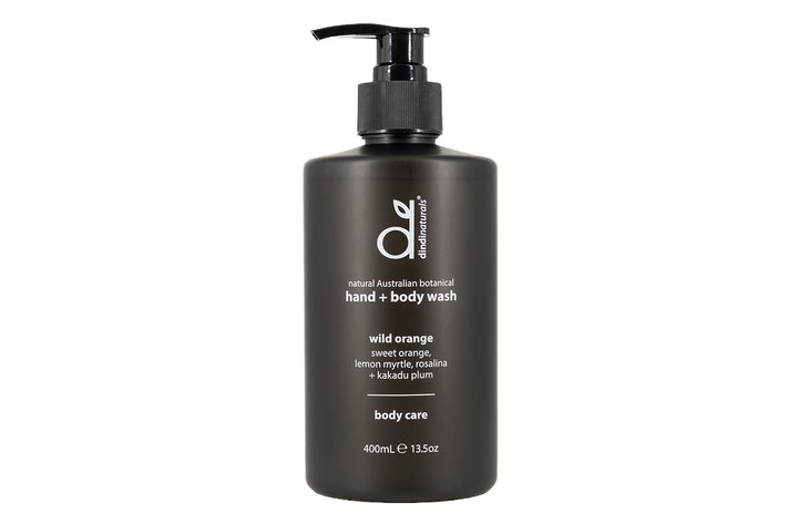 botanical hand + body wash wild orange 400ml
