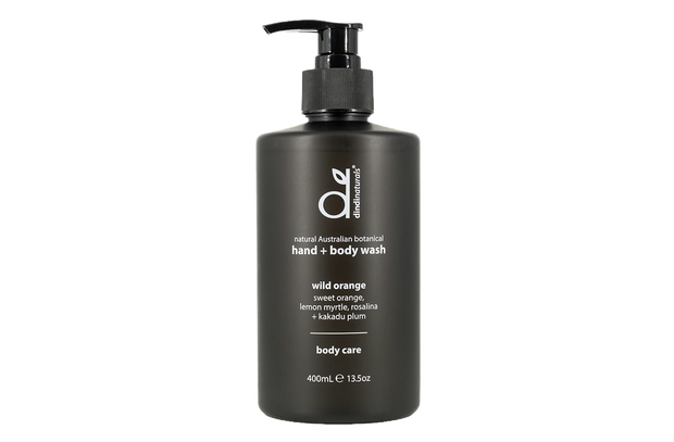 botanical hand + body wash wild orange 400ml