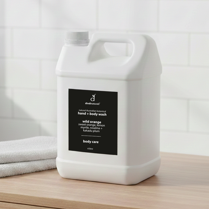 botanical hand + body wash wild orange bulk