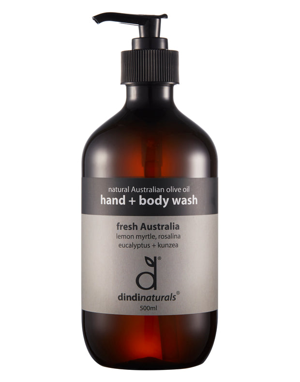 hand + body wash fresh australia 500ml