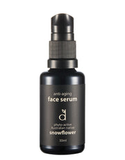 Dindi Naturals anti-aging serum with Snowflower available in a 30ml bottle. Australian made all natural skincare. 